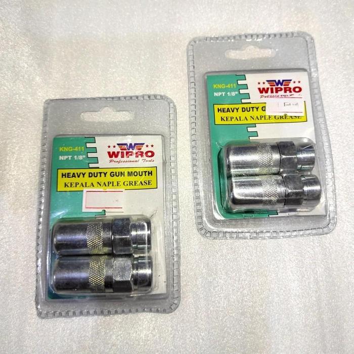 Wipro Kepala Naple Grease KNG-311 (NPT 1/8" 27TPI) KNG-411 (NPT 1/8" 27TPI)