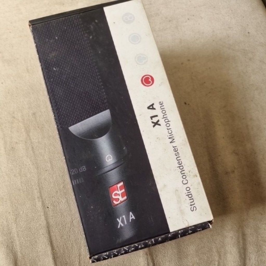 mic condensor SE x1A mic rekaman mic konten mic podcase