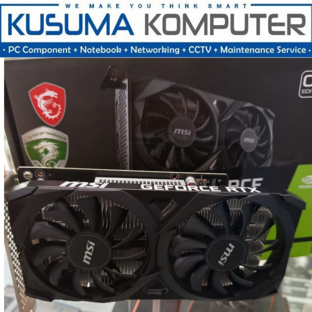 VGA Nvidia MSI RTX 3050 6GB bekas 2nd Garansi Resmi 2028