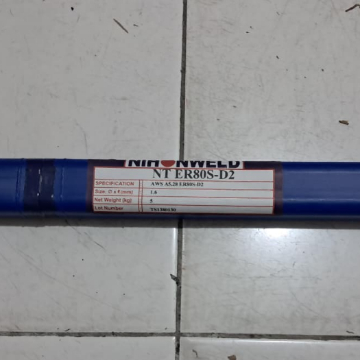 Kawat Las Nihonweld ER80S-D2 TIG ARGON