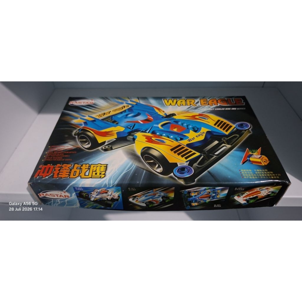 Mini 4WD War Eagle (Vanishing Gazer) - Rastar