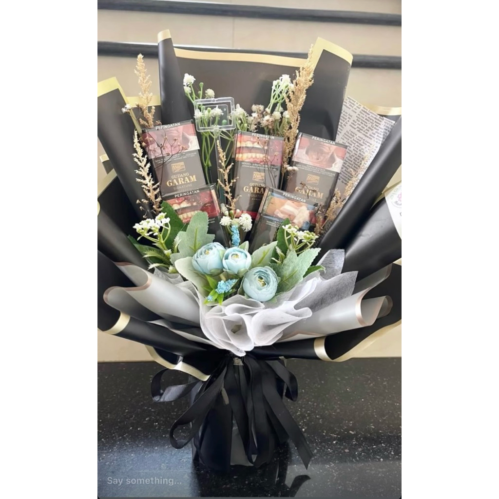 buket snack rokok | snack rokok tower | bouquet snack ultah | kado ulang tahun | gift snack bouquet 