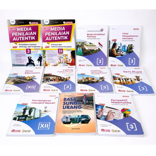 BUKU SMA ERLANGGA KELAS 12 [ BEKAS ORIGINAL ]