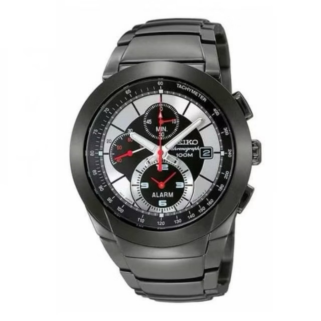 Jam Tangan Pria SEIKO CHRONOGRAPH ALARM SNAB35 SNAB35P1 (ORIGINAL)