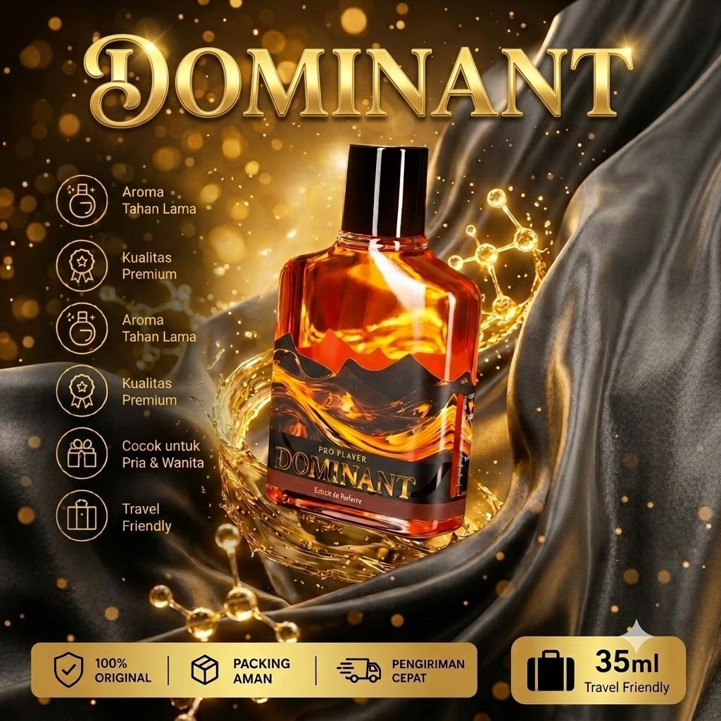 Scentplus Pro Player Dominant Parfum Pria Tahan Lama Original Extrait De Perfume