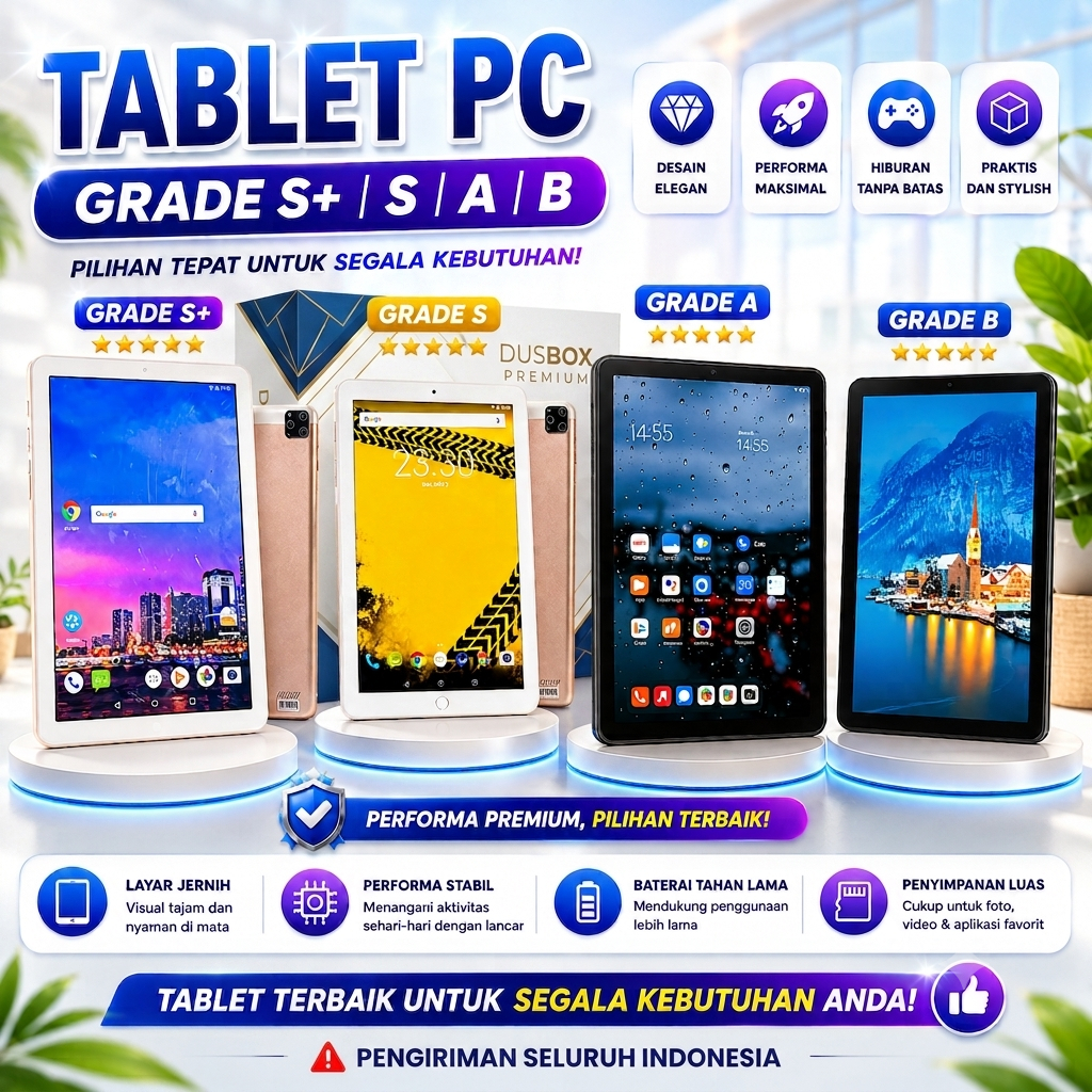 DI JUAL TABLET SECOND MEREK RANDOM TABLET SECOND NORMAL SIAP PAKAI/TABLET SECOND BERKUALITAS