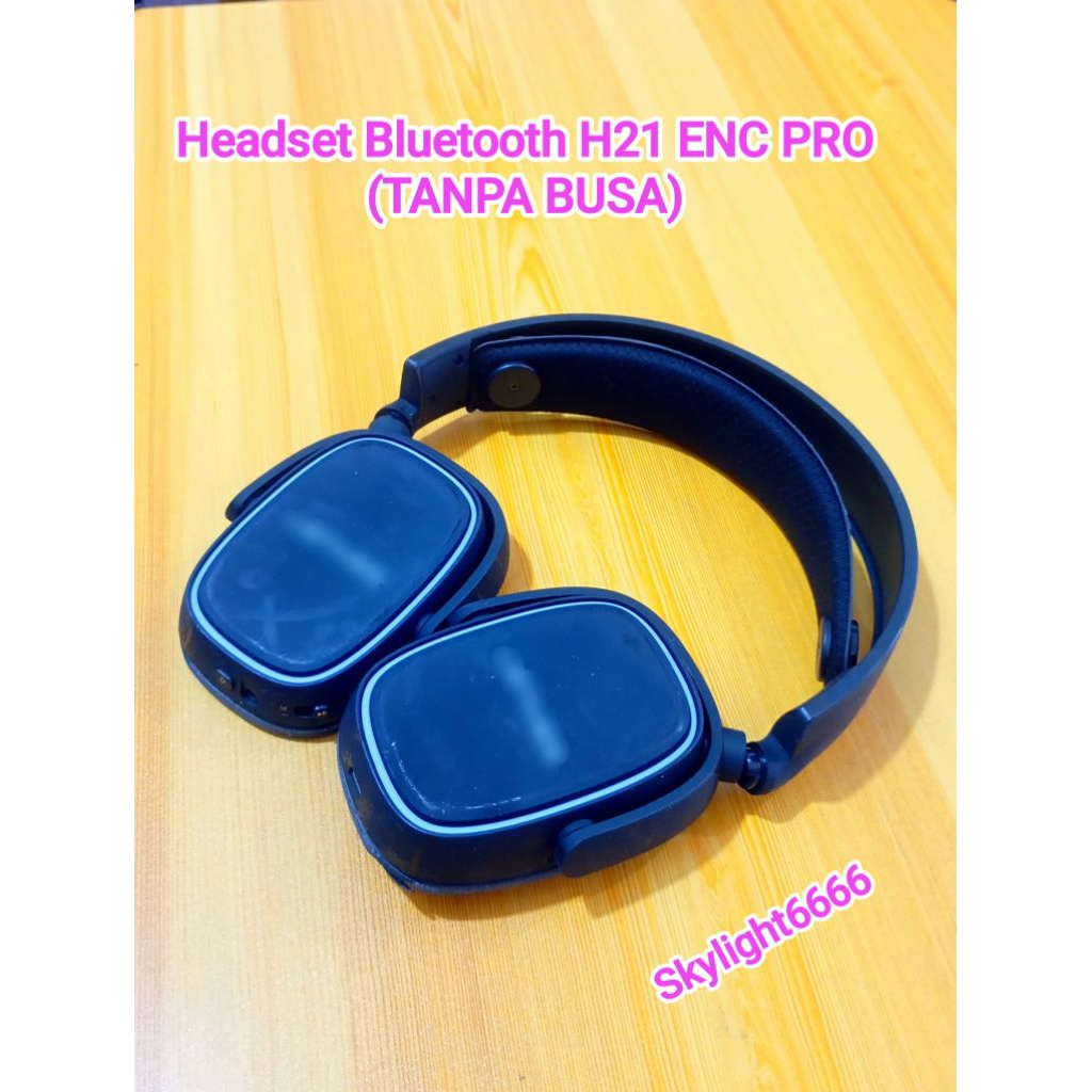 Headset Bluetooth H21 (Busa Rusak & Tanpa Busa) Returan/Rusak