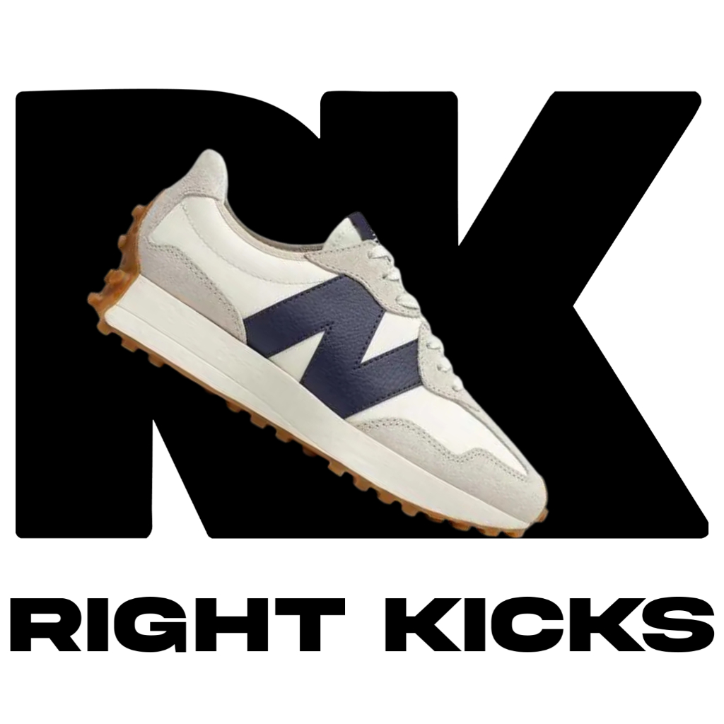 New Balance 327 Moonbeam White / Navy (WS327KB)