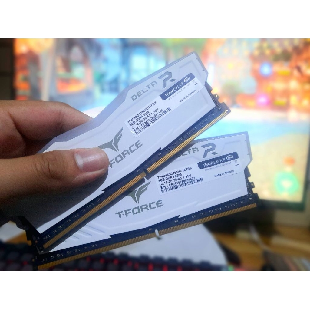 Ram T-Force delta RGB 16 Gb (2×8) 3200 mhz
