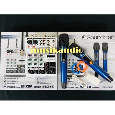 MIXER SOUNDCRAFT EFX402W / EFX402W /efx402wb