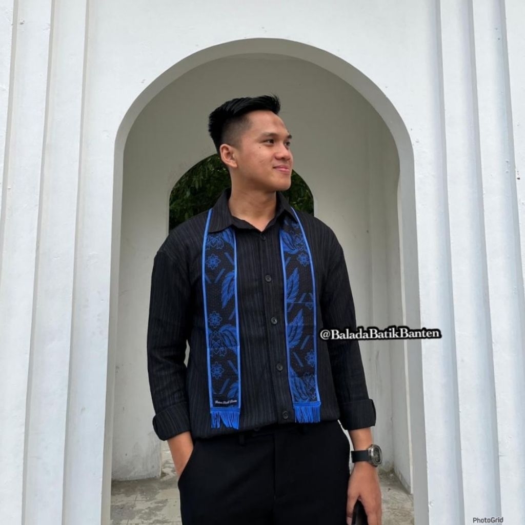Syal Leher Batik Banten