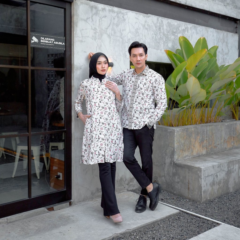 Benang Raja Batik Couple Katun Sekar Ronce (SARIMBIT BATIK KELUARGA DAPAT DIBELI TERPISAH)