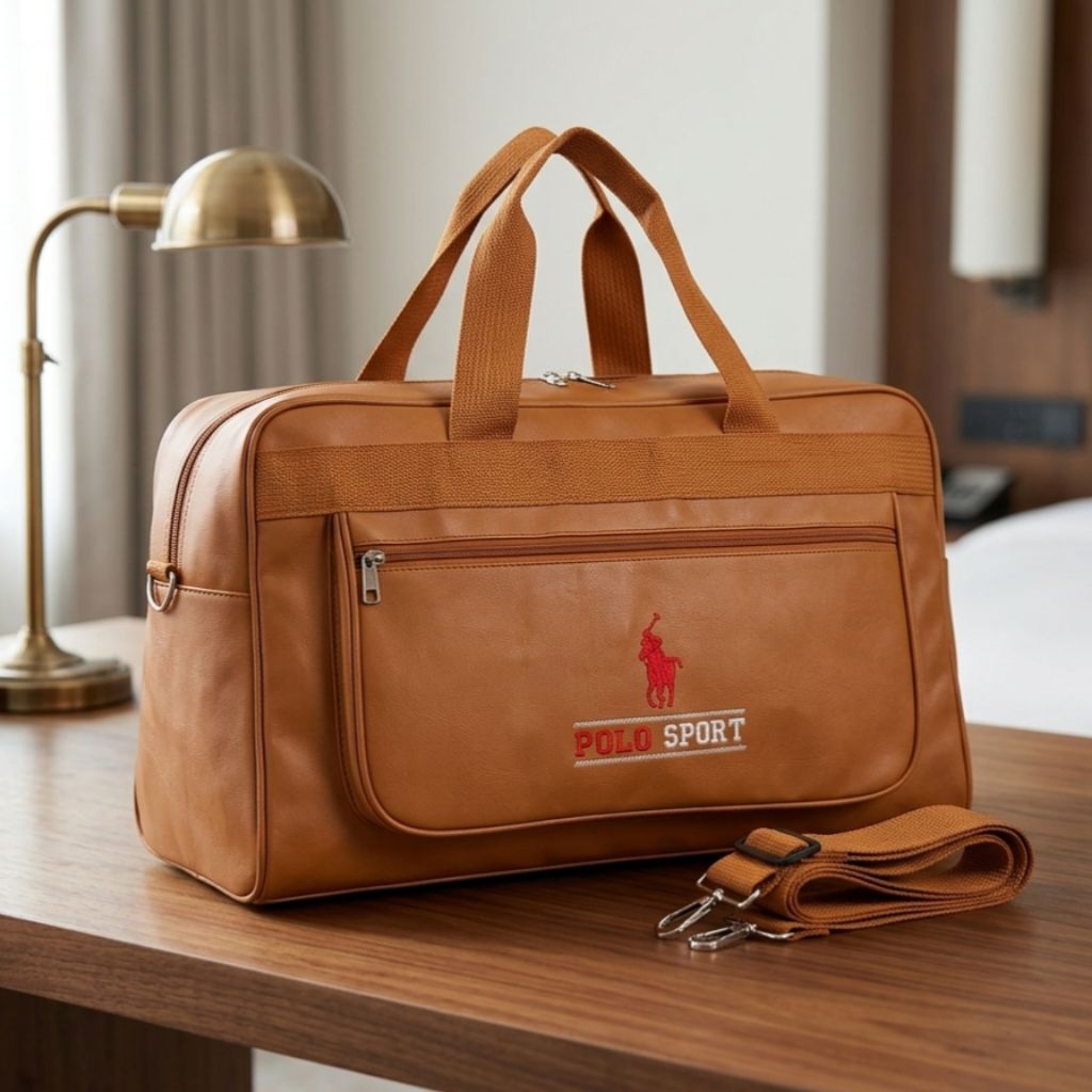Tas Pakaian Kulit POLO sport / Tas Travel Polo Kulit