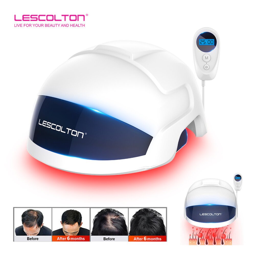 lescolton hair growth helmet LS-D601 lescolton helm penumbuh rambut anti botak hair grow infrared la