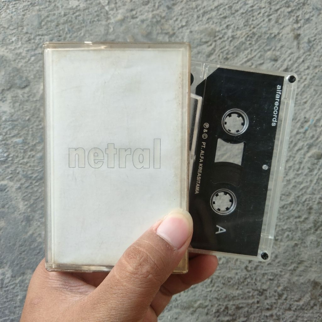Kaset Pita Netral - Putih