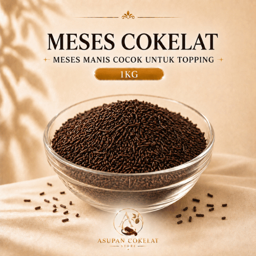 Meses Ceres Cokelat 1kg | Coklat manis meses ceres Bisa untuk topping atau di makan langsung