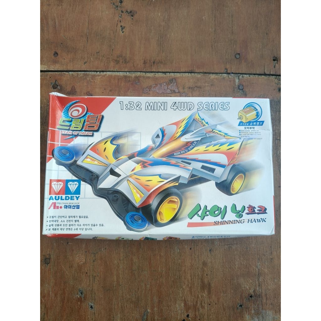 Auldey Mini 4WD Team Of Dream Shining Hawk