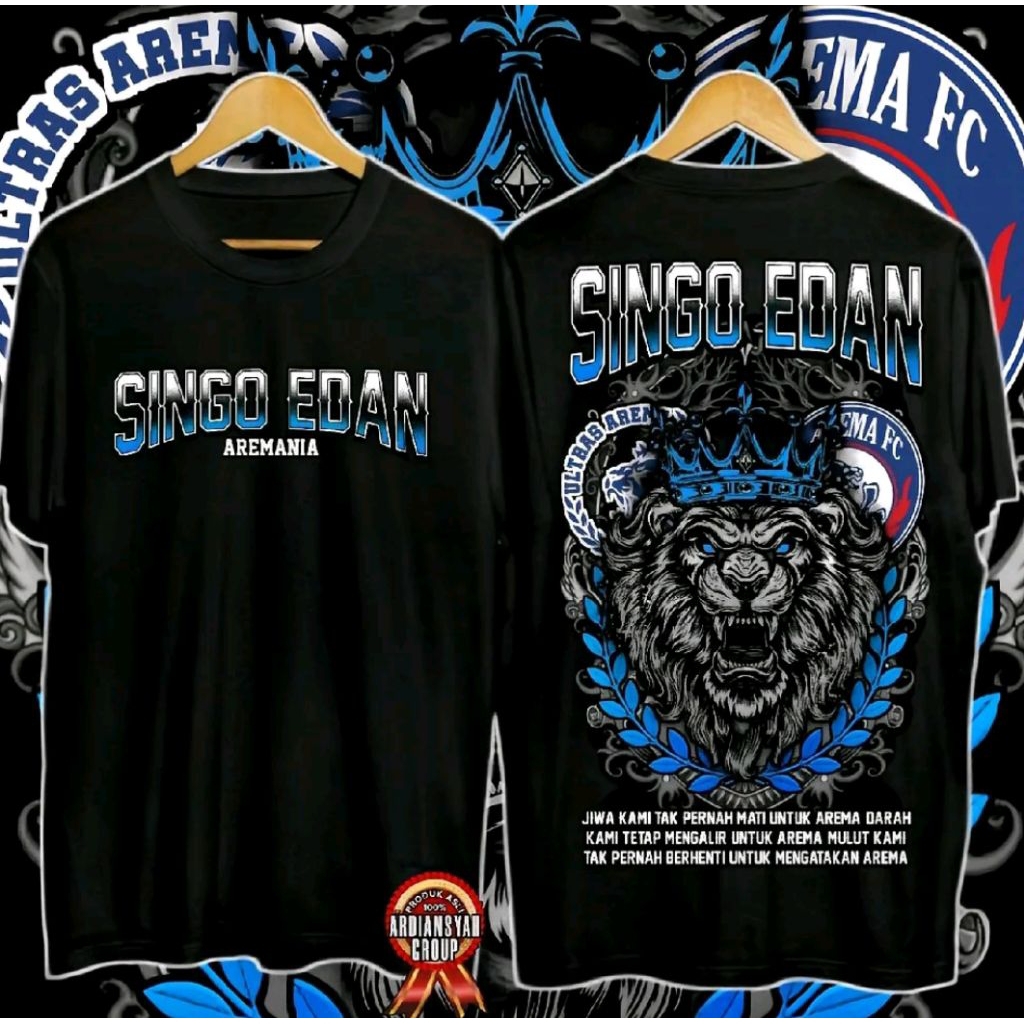 Kaos Distro Ultras Aremania New Kaos T-shirt Unisex