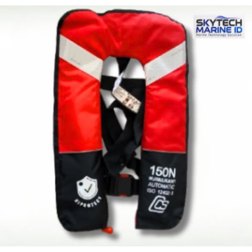 Inflatable Life Jacket Autimatic Hiprotech 150N