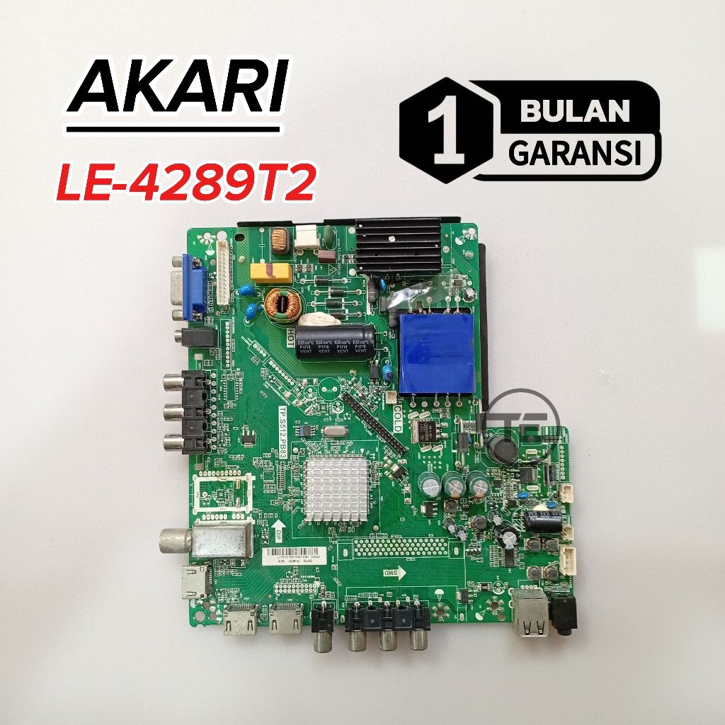 MAINBOARD AKARI LE-4289T2 MESIN TV LED AKARI LE 4289T2 MOTHERBOARD MODUL MOBO MB TV LED AKARI