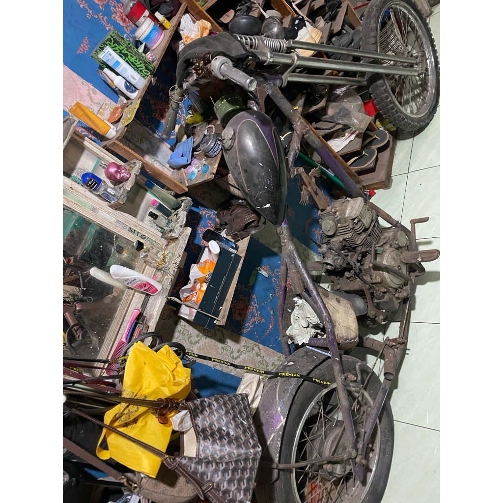 FRAME SET CHOPPER MESIN/NO MESIN