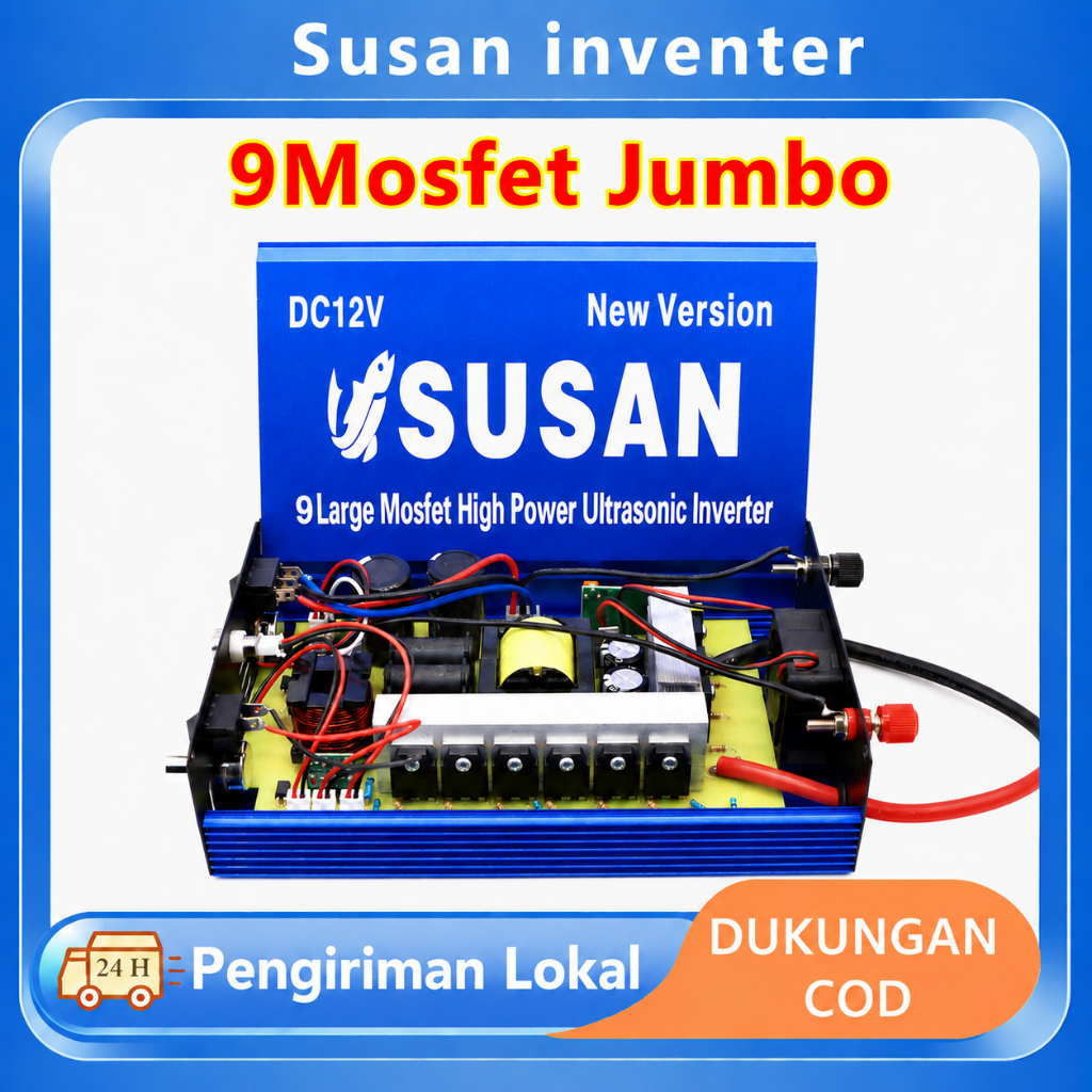 Susan 9Mosfet Jumbo High-power Ultrasonik Inverter Electronic Booster Converter Transformer
