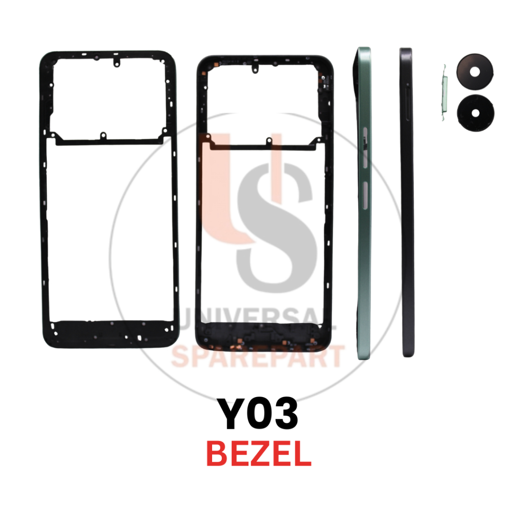 Middle Frame-Tulang Tengah - Bezel Vivo Y03 / Y03T