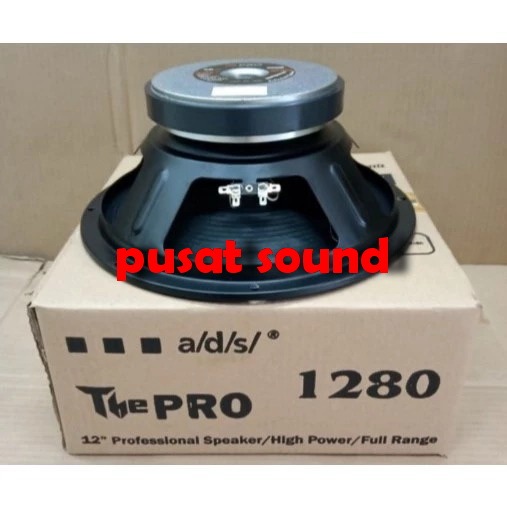 Speaker ADS 1280 / ADS1280Full Range 12 Inch 800 Watt Aluminium Coil