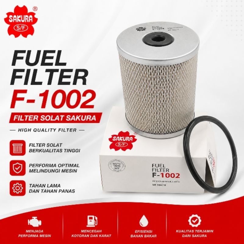Sakura F-1002 filter solar bawah