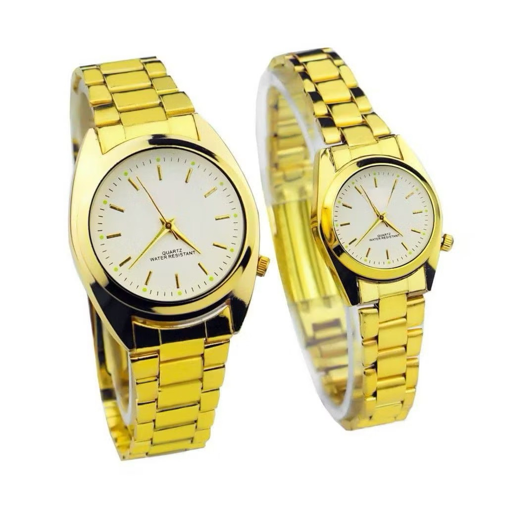 PA JAM TANGAN COUPLE MURAH 5 RANTAI PREMIUM GROSIR ARLOJI SK002