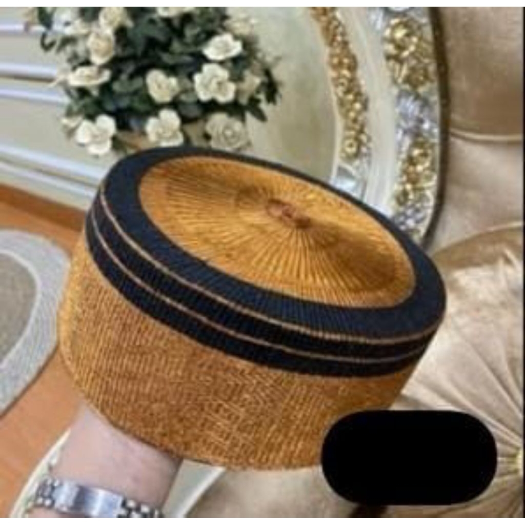 Songko Recca Bahan Tembaga Premium - Songkok Bugis Bone, Songkok To Bone asli