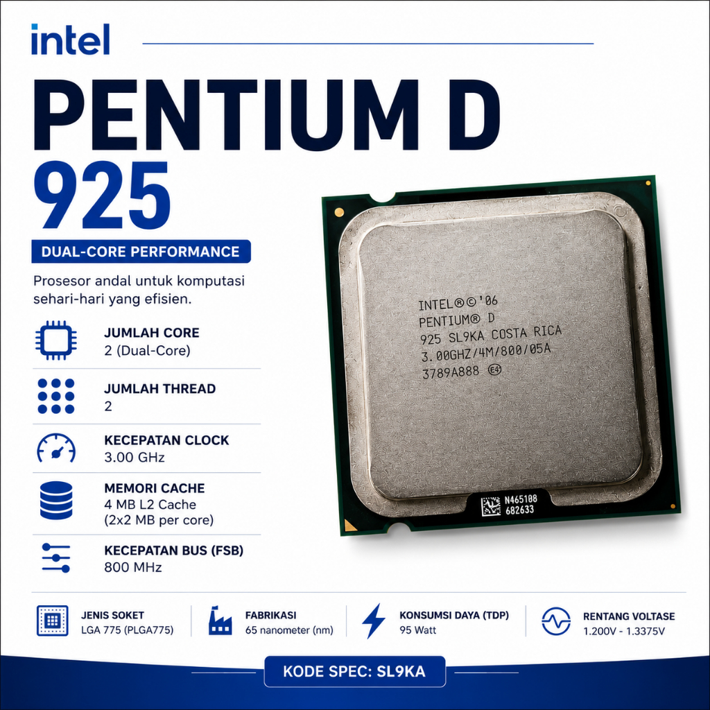 Intel Pentium D 925  LGA-775