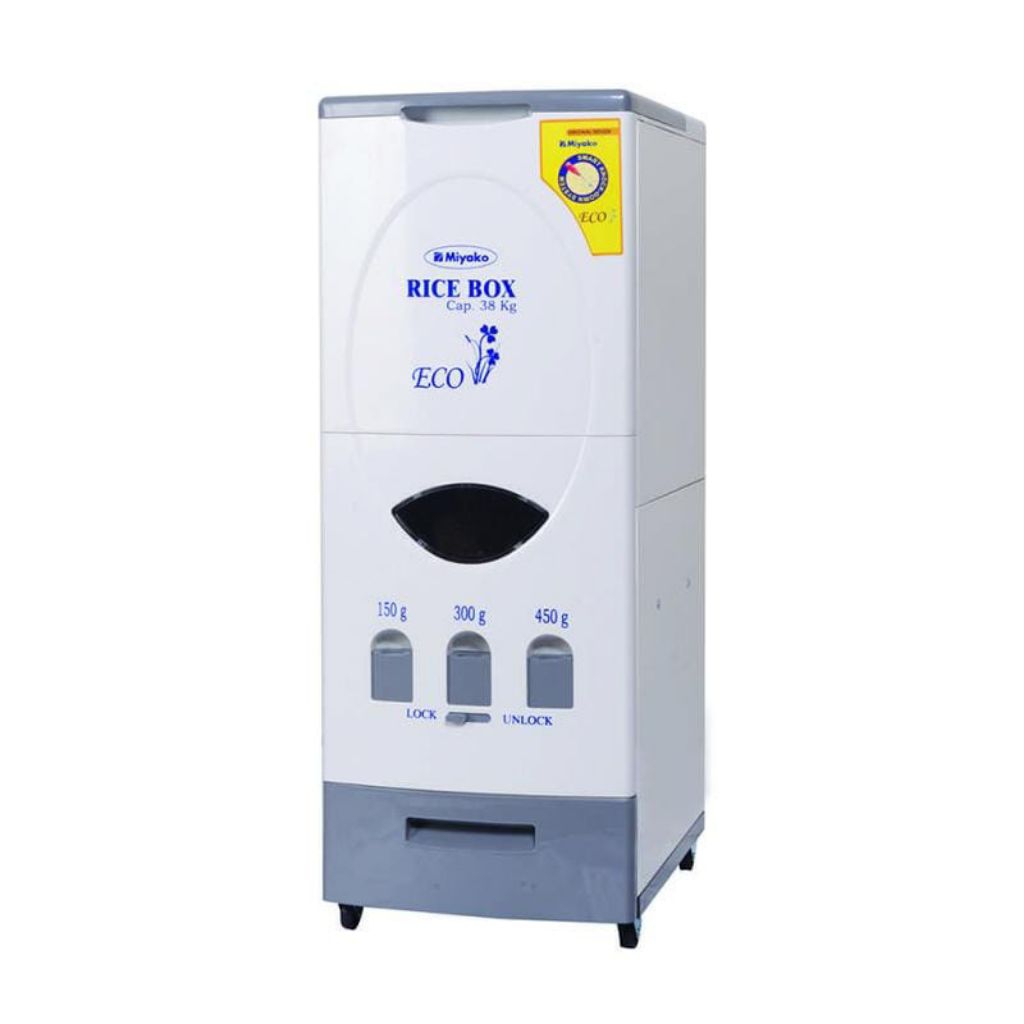 Miyako TB-30 Rice Box / Tempat Beras Kapasitas Besar 38 Kg - Anti Kutu & Praktis