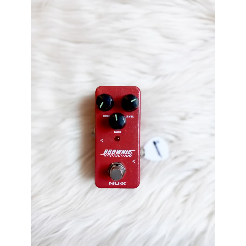 Nux Browne Distortion pedal efek gitar bass