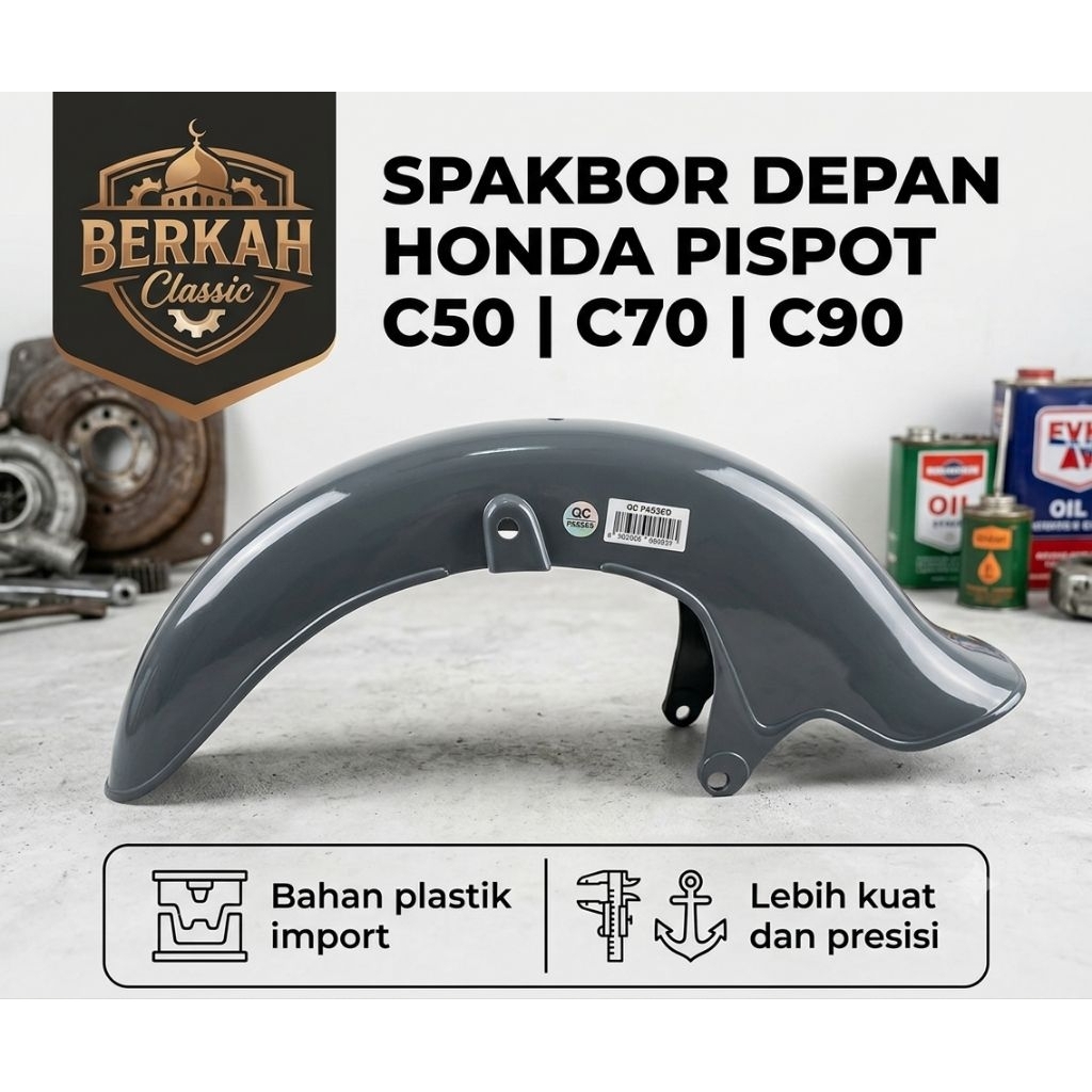 Spakbor depan honda c50 c70 c90 pispot