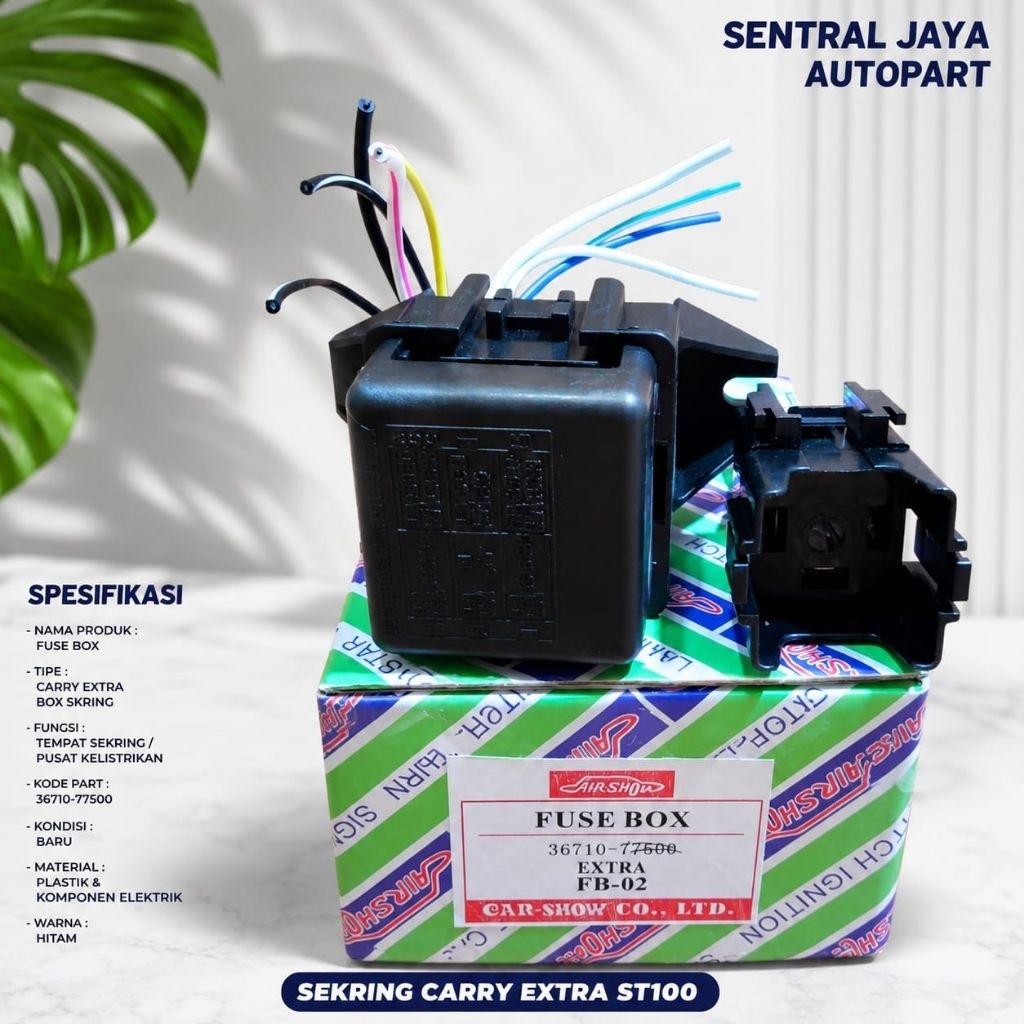 FUSE BOX CARRY EXTRA BOX SKRING SEKRING CARRY EXTRA ST100