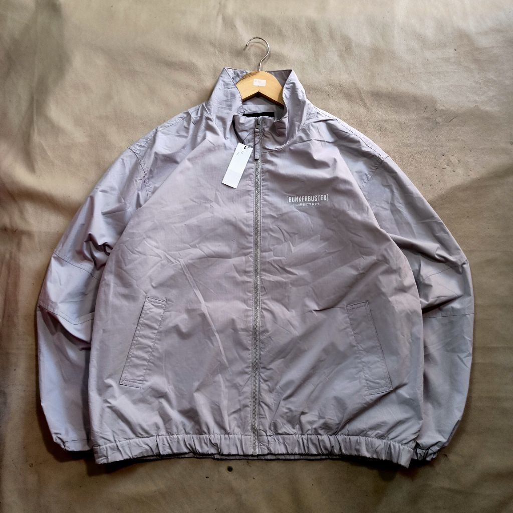 jaket BUNKER BUSTER direction gray big size used verygood