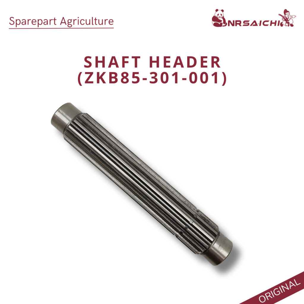 Shaft Header ZKB85-301-001 Sparepart untuk Combine Harvester MAXXI BIMO 102 | nrsaichi