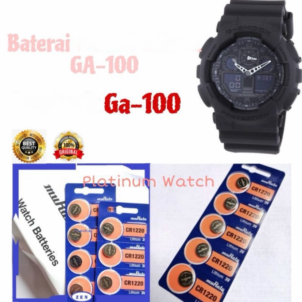 BATERAI GA-100 GA100 GA 100 GA110 GA-110 GA 110