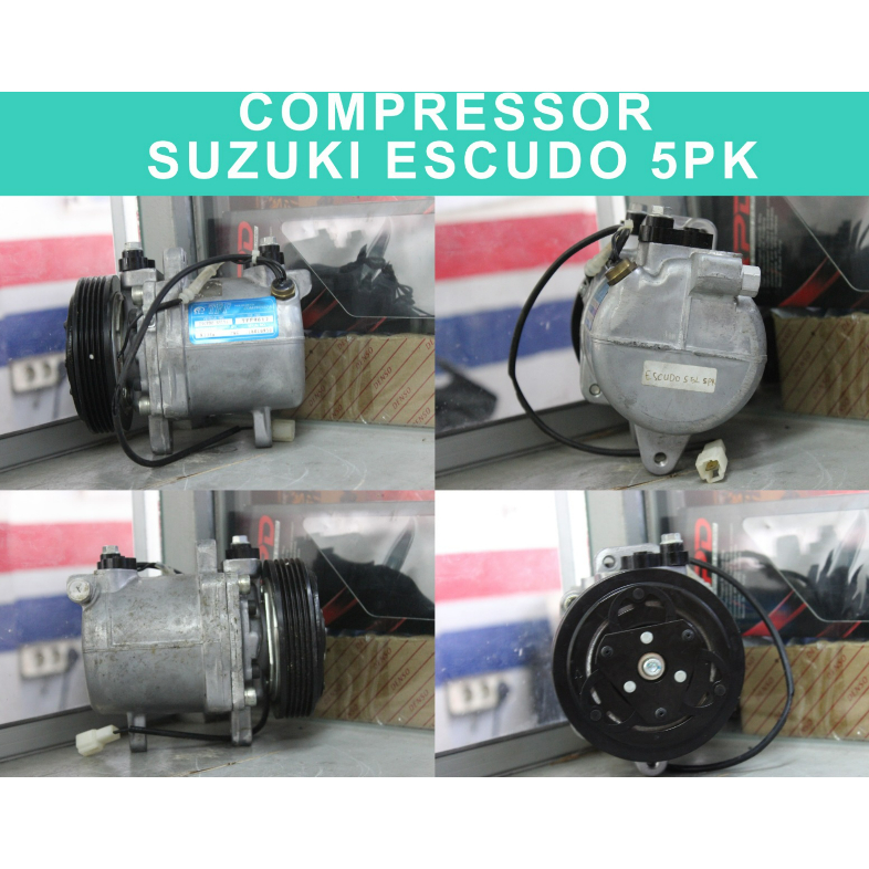 Compressor Suzuki Escudo 5Pk TFF9612 Kompresor Ac Mobil