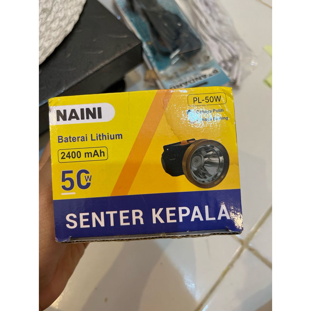 senter kepala NAINI