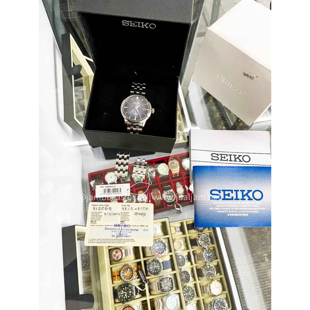 (SKU 405) Seiko Presage SRPB41J1 Cocktail