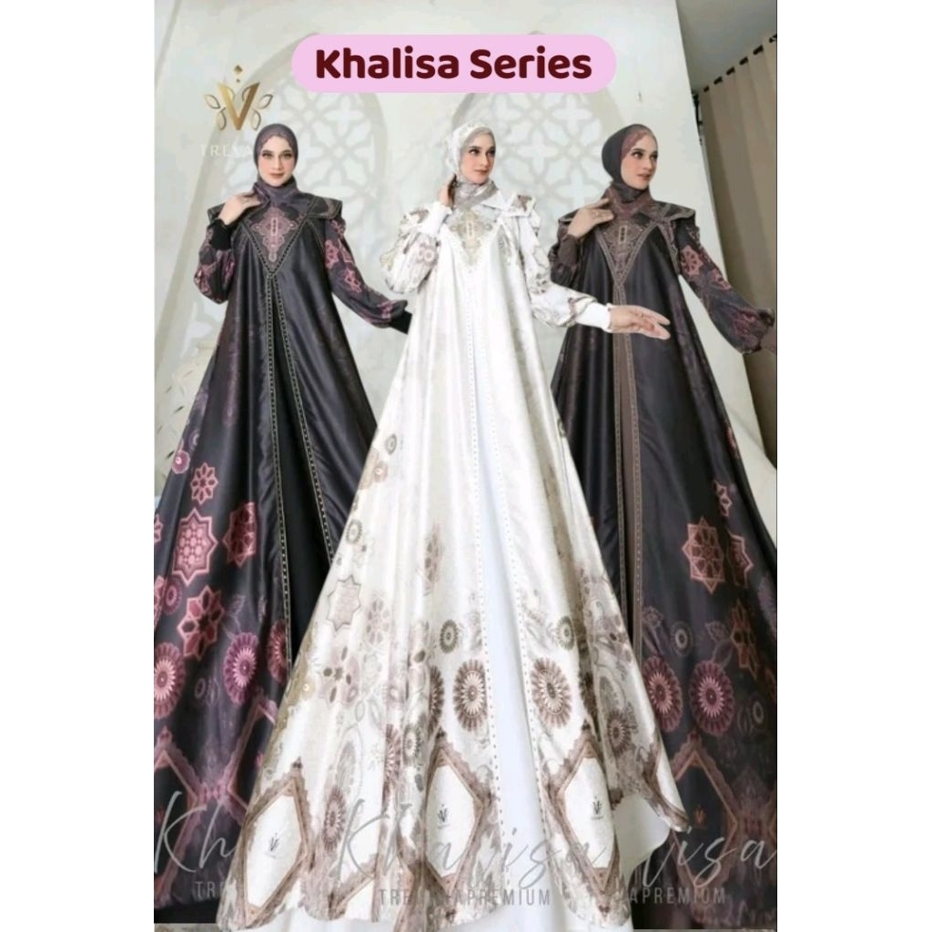 AZURA, KHALISA, MAZAYA, ALESHA & DANAYA SET SCRAF 3IN1 ORIGINAL BY TREVANA