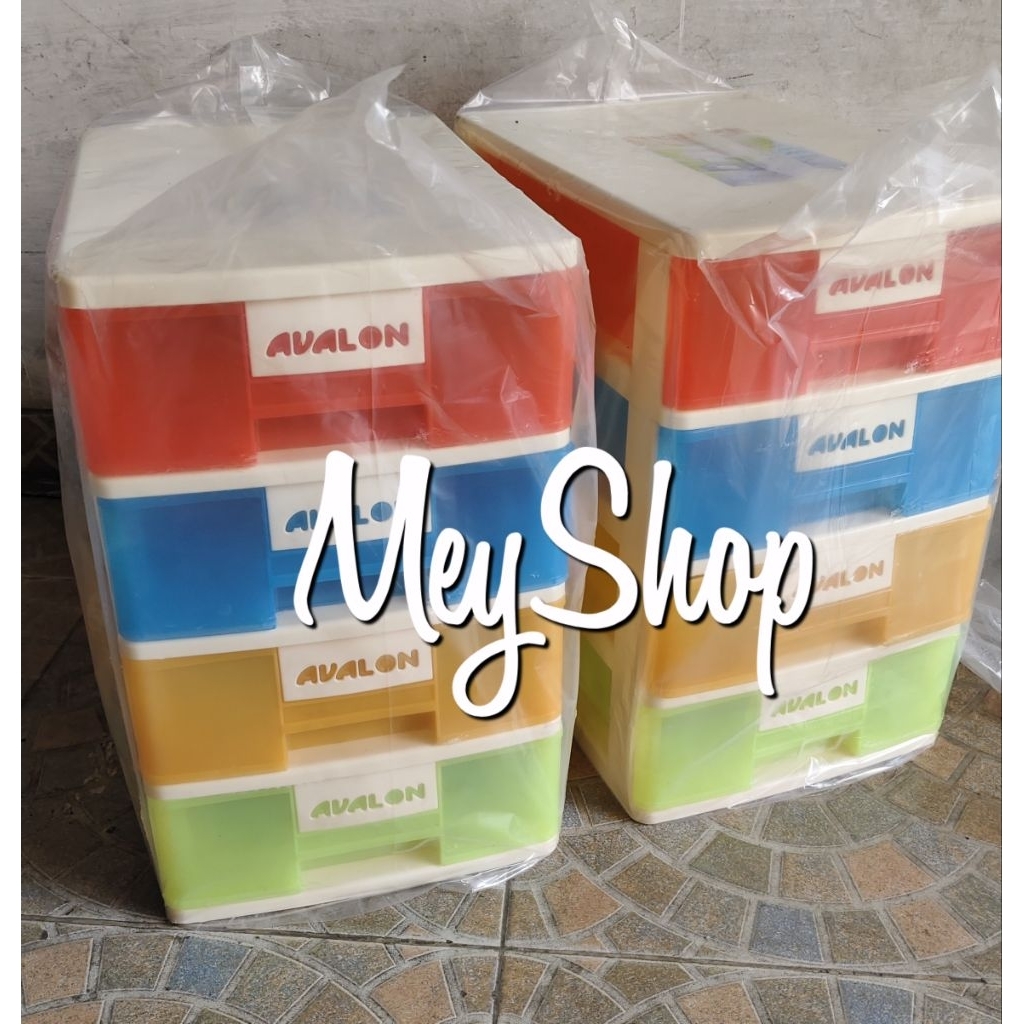 Laci Avalon susun 4/Container laci Avalon susun 4,susun 5/Laci serbaguna Avalon susun 4, avalon susu