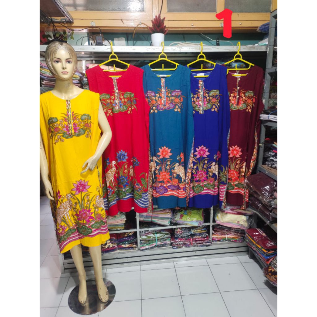 Daster Bunga Siantan Model Yukensi
