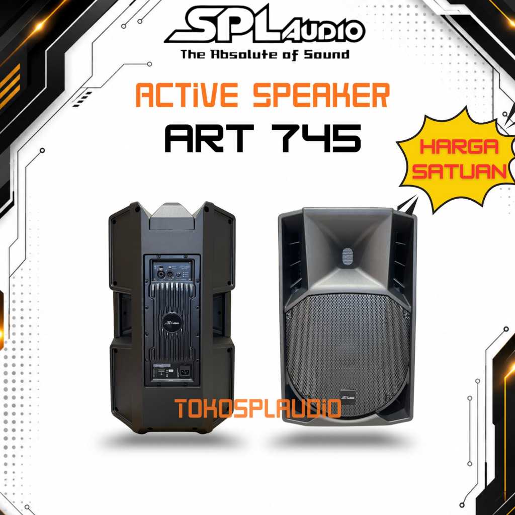 SPL Audio 15 Inch Active Speaker ART745 (Harga Satuan)
