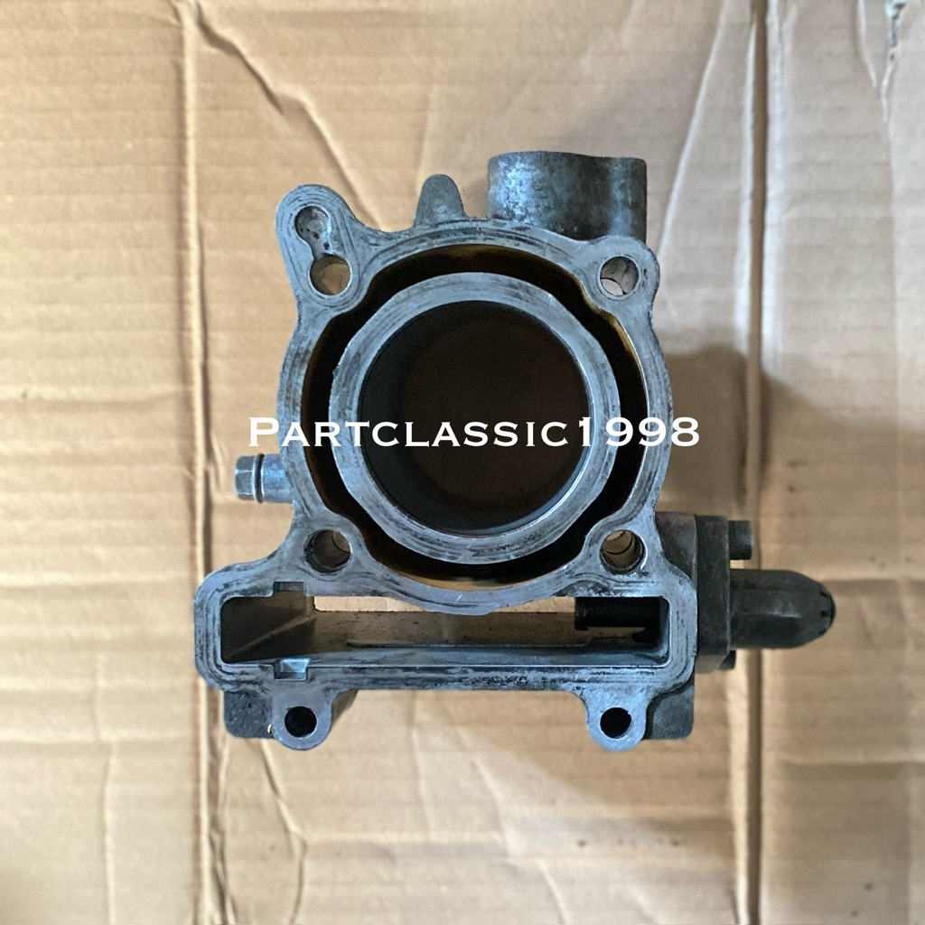block blok cylinder liner buring seher piston blok seher yamaha xeon karbu 125 44D ori