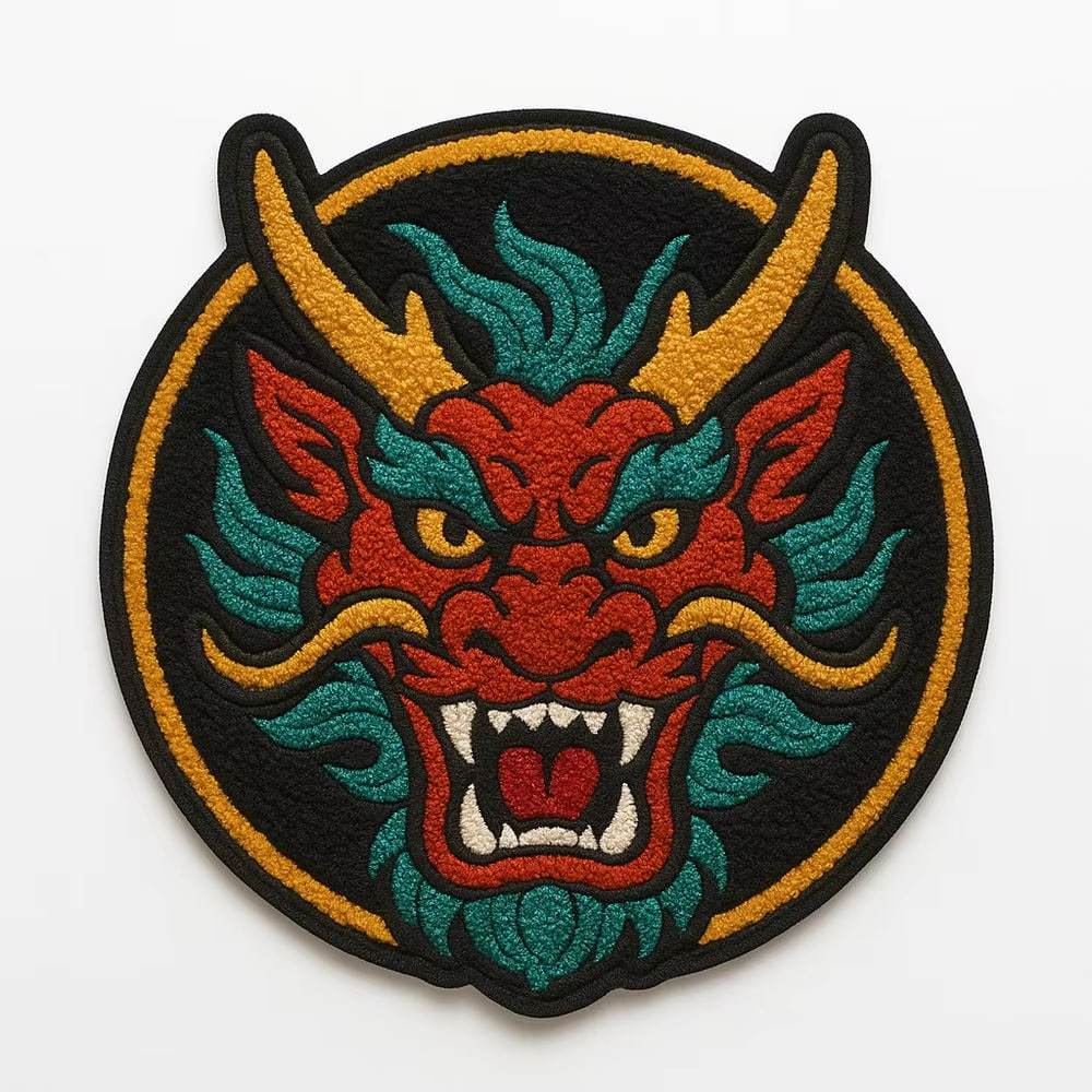 NAGA PATCH BORDIR LOGO EMBLEM EMBROIDERY RBC