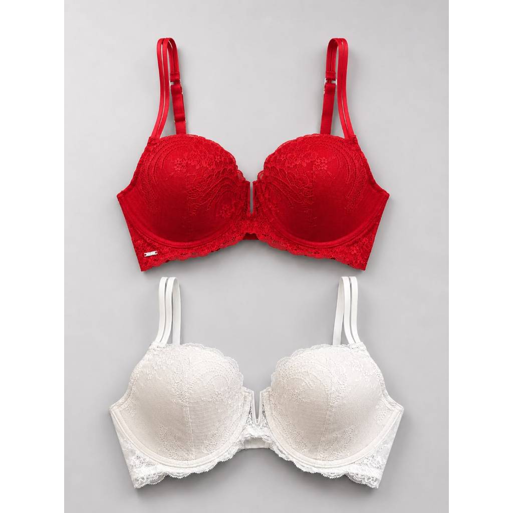 Bra Valege Wired Lace - Bra Kawat Full Lace Cup Besar