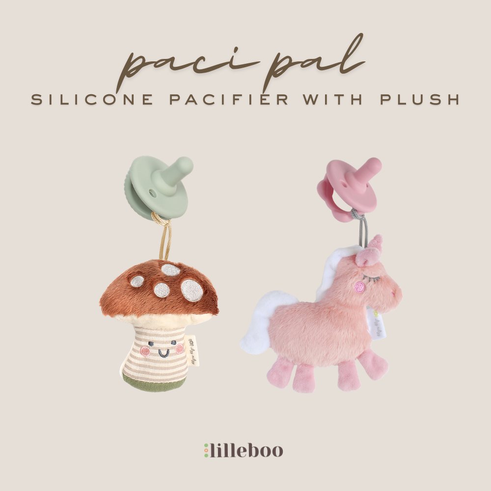 Lilleboo | Itzy Ritzy - Paci Pal | Empeng Dot Silikon Bayi + Boneka Anak